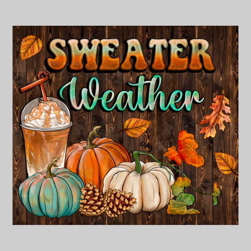 Sweater Weather Tumbler Premium Tee by BundleAndBundleShop | Teevron
