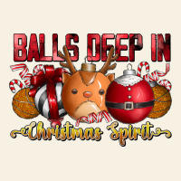 Balls Deep In Christmas Spirit Vintage Tee | Teevron