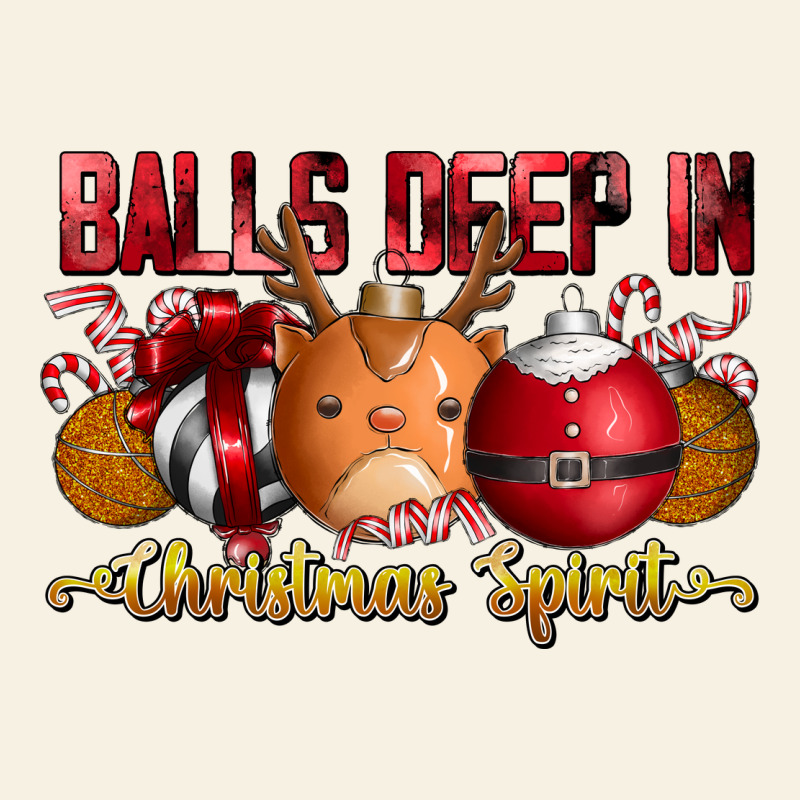 Balls Deep In Christmas Spirit Vintage Tee by CowhideDigitalArt | Teevron