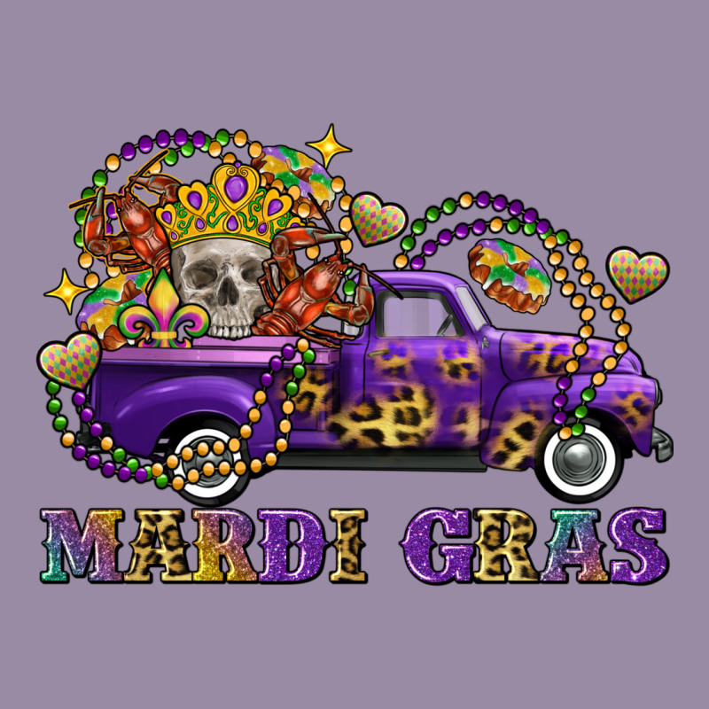 Mardi Gras Skull Truck Classic Tee by FaDigitalArtStudio | Teevron