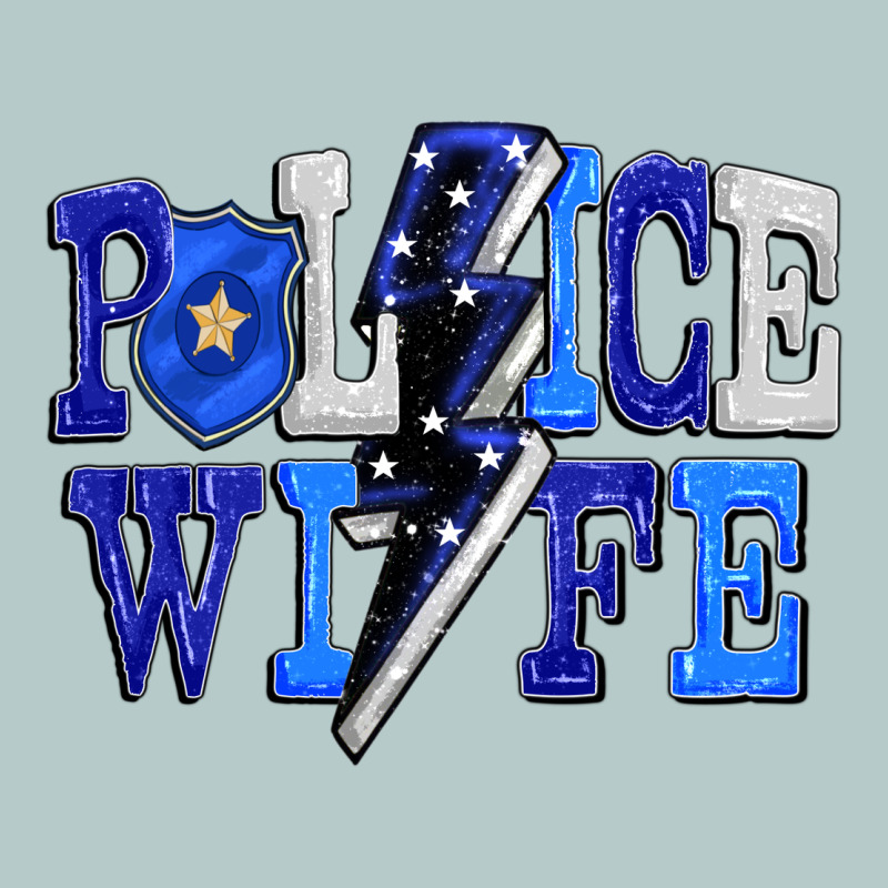 Police Wife Heavy Core Tee by FaDigitalArtStudio | Teevron