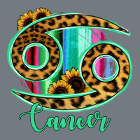 Cancer Zodiac Sign Sunflower Leopard Serape Heavyweight Sweatshirt | Teevron