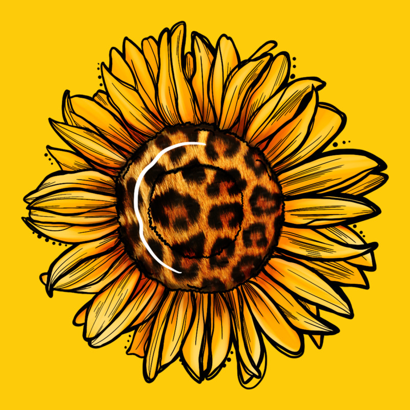 Sunflower Leopard Premium Hoodie by Jasminsmagicworld | Teevron
