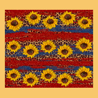 Usa And Sunflower Pattern Vintage Hoodie | Teevron