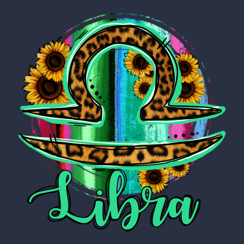 Libra Zodiac Sign Sunflower Leopard Serape Heavyweight Sweatshirt by RanaPortraitStore | Teevron