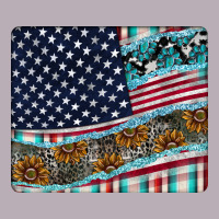 American Flag Mouse Pad Vintage Tee | Teevron