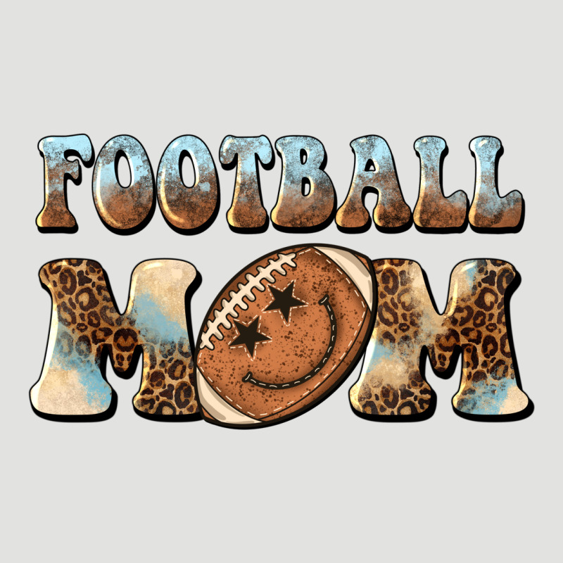 Football Mom Football Smiley Face Classic Tee by BarkalooDesign | Teevron