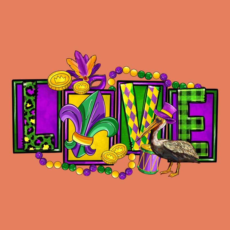 Mardi Gras Love Classic Tee by FaDigitalArtStudio | Teevron