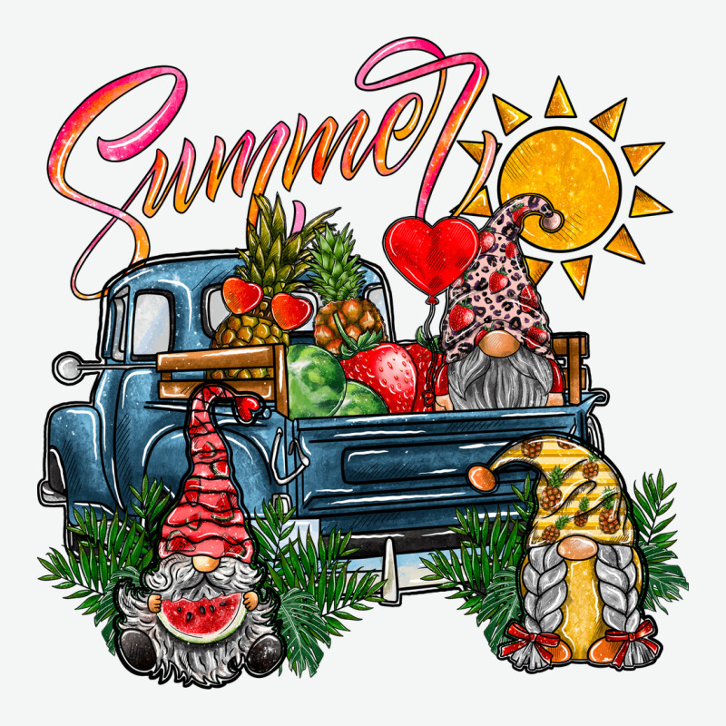 Summer Gnomes  Truck Urban Heavy Tee by CowhideDigitalArt | Teevron