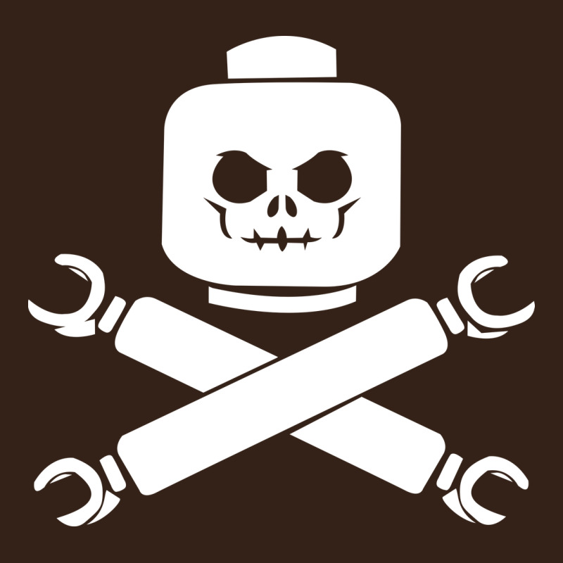 Block Face Pirate Heavy Core Tee by artisFamous | Teevron