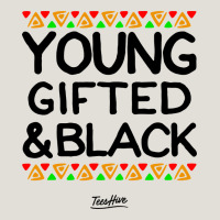 Young Gifted And Black African American Men Heavy Core Tee | Teevron