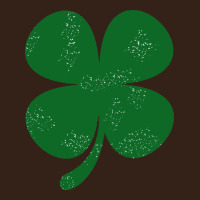 Distressed Green Four Leaf Clover Heavy Core Tee | Teevron