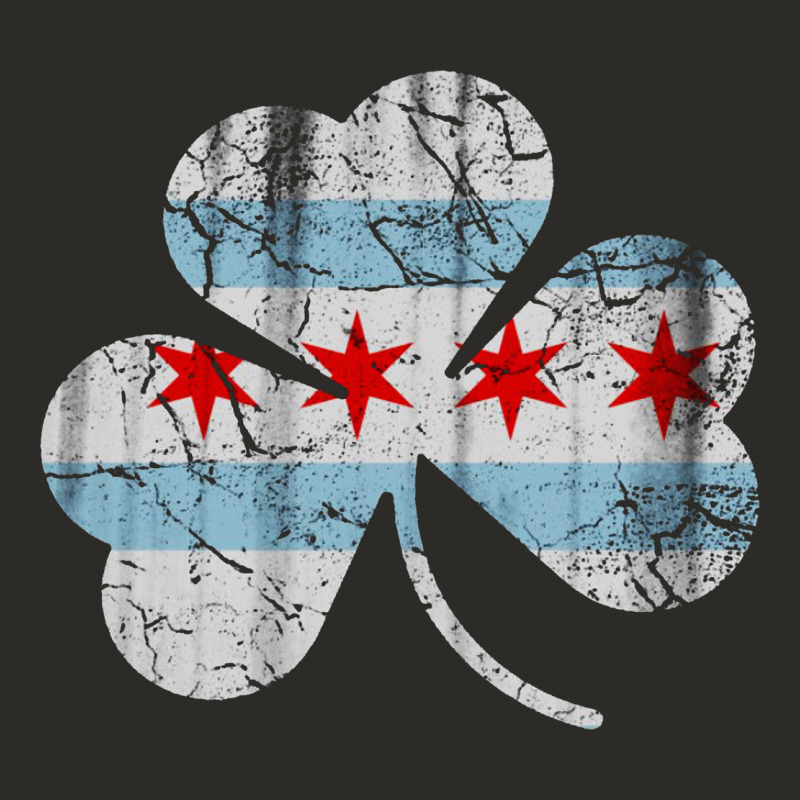 Irish Chicago Flag Shamrock Heavy Core Tee by artisFamous | Teevron