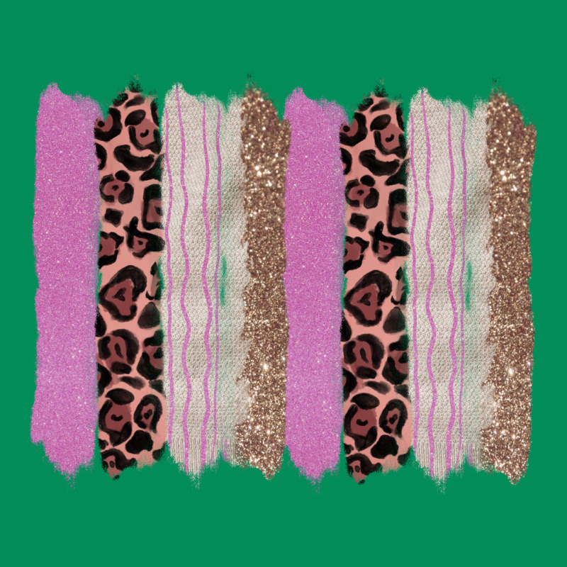 Pink Glitter Leopard Brushstroke Background Urban Hoodie by RanaPortraitStore | Teevron