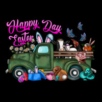 Happy Easter Day Truck Urban Heavy Tee | Teevron