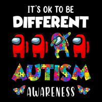 A.mong Us It's O.kay To Be Different Autism Awareness T Shirt Heavy Core Tee | Teevron