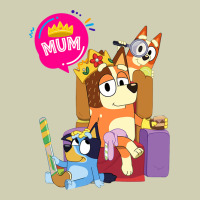 Bluey Mom Dad Funny Queen For Family Lover T Shirt Heavy Core Tee | Teevron