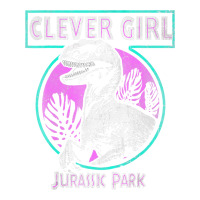 distressed teal raptor clever girl t shirt | Teevron