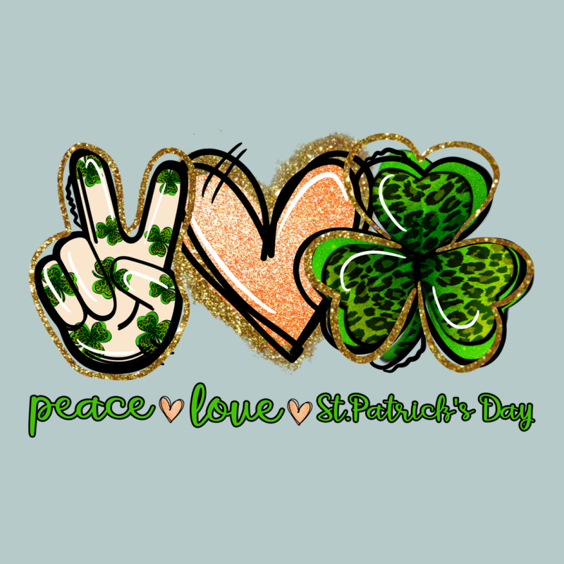 Peace Love St.patrick's Day Heavy Core Tee by Jasminsmagicworld | Teevron