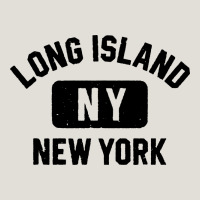Long Island Ny Gym Style Distressed Amber Print Heavy Core Tee | Teevron
