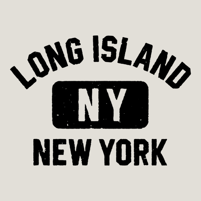 Long Island Ny Gym Style Distressed Amber Print Heavy Core Tee by artisFamous | Teevron