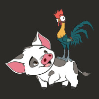 Hei Hei Rooster And Pig Funny Cartoon Heavy Core Tee | Teevron