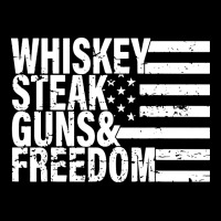 Whiskey Steak Guns Freedom Heavy Core Tee | Teevron