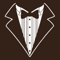 Fake Tux Tuxedo Suit Tie Heavy Core Tee | Teevron