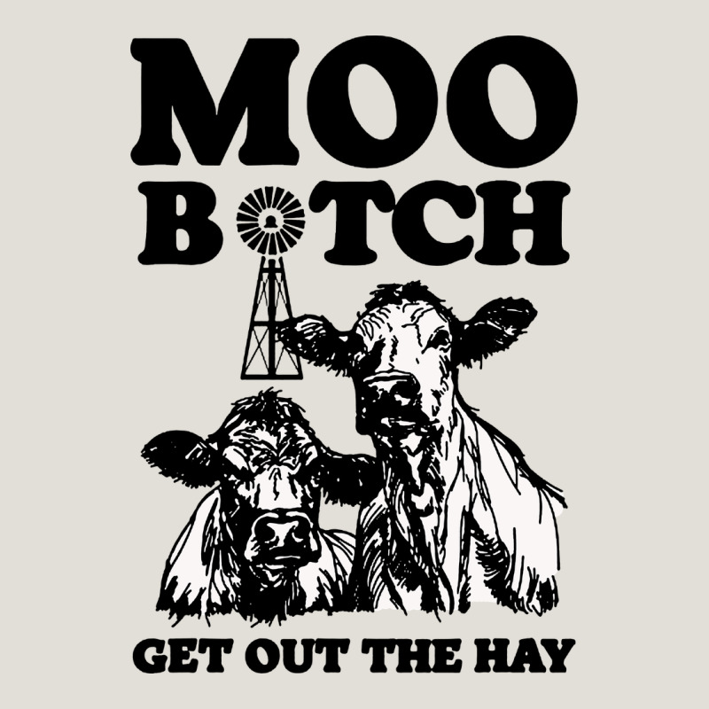 Moo Bitch Get Out The Hay Heavy Core Tee by artisFamous | Teevron