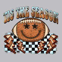 Tis The Season Football Smiley Face Classic Tee | Teevron