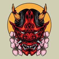 Demon Oni Mask Heavy Core Tee | Teevron