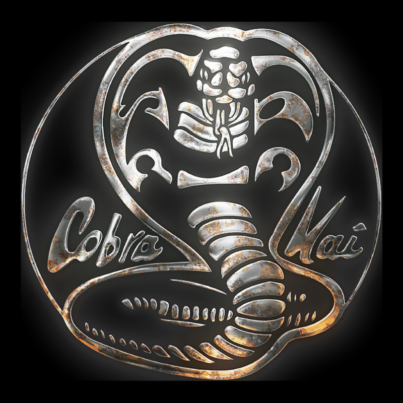 Cobra K.a.i Rusted Steel Snake Lo Go Graphic T Shirt Heavy Core Tee by artisFamous | Teevron