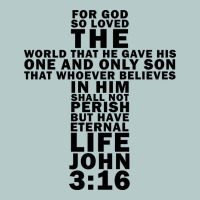John 3:16 Bible Verse Cool Christian Church Shirts Christianity Heavy Core Tee | Teevron