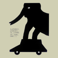 Elephant Black To Stand On Your Car Heavy Core Tee | Teevron