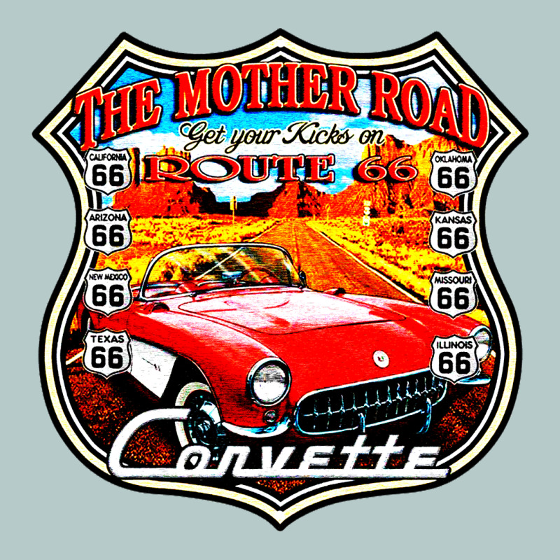 Classic Cars Route 66 Heavy Core Tee by artisFamous | Teevron