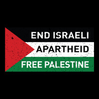 End Is.rae.li Apartheid Free Pales  Flag  T Shirt Heavy Core Tee | Teevron
