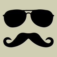 Moustache And Sunglasses Heavy Core Tee | Teevron
