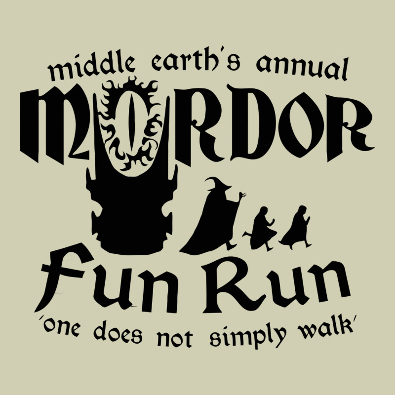 Mordor Fun Run Heavy Core Tee by artisFamous | Teevron