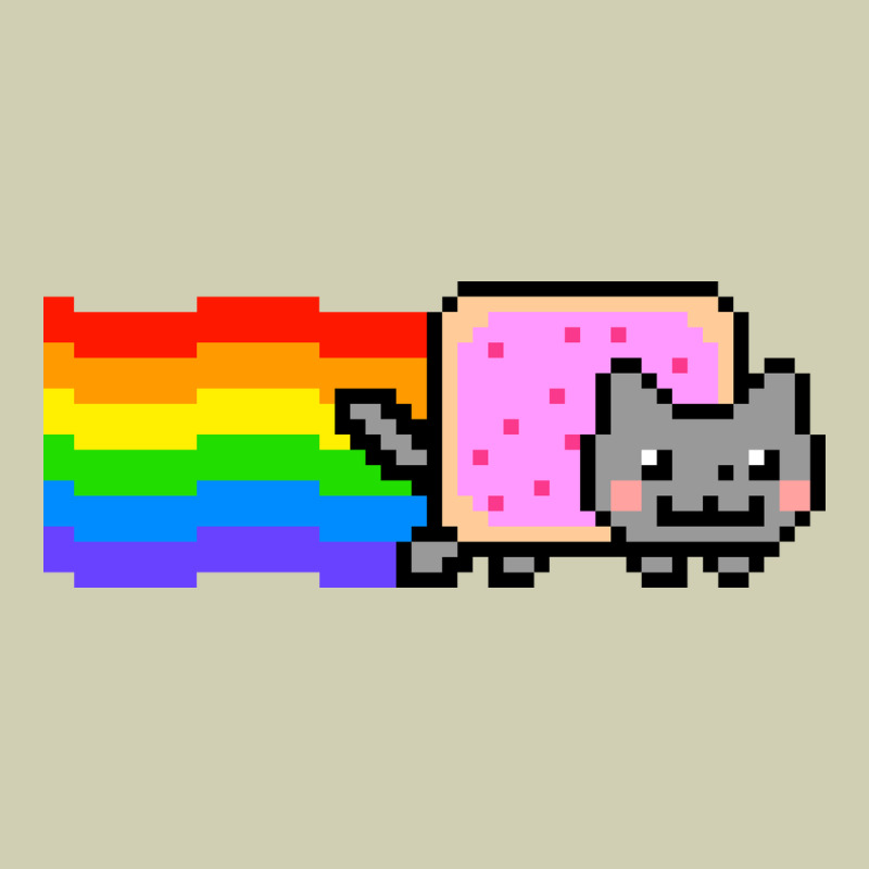 Nyan Cat Heavy Core Tee by artisFamous | Teevron