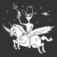 alien riding unicorn  cool ufo cowboy | Teevron