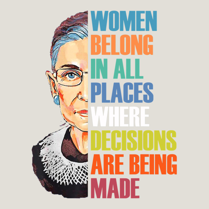 Women Belong In All Places R.u.th Bader Gins.burg R.b.g T Shirt Heavy Core Tee by artisFamous | Teevron