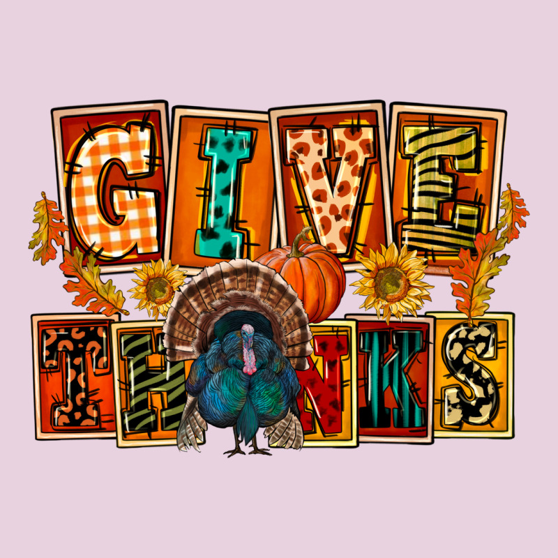 Give Thanks Thanksgiving Classic Tee by FaDigitalArtStudio | Teevron