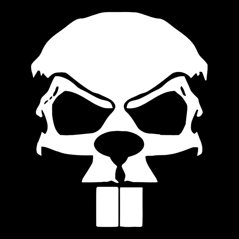 Crazy Beaver Skull Heavy Core Tee by artisFamous | Teevron