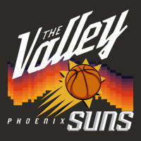 The Valley Oop Phoenix Basketball Retro Sunset Basketball T Shirt Heavy Core Tee | Teevron