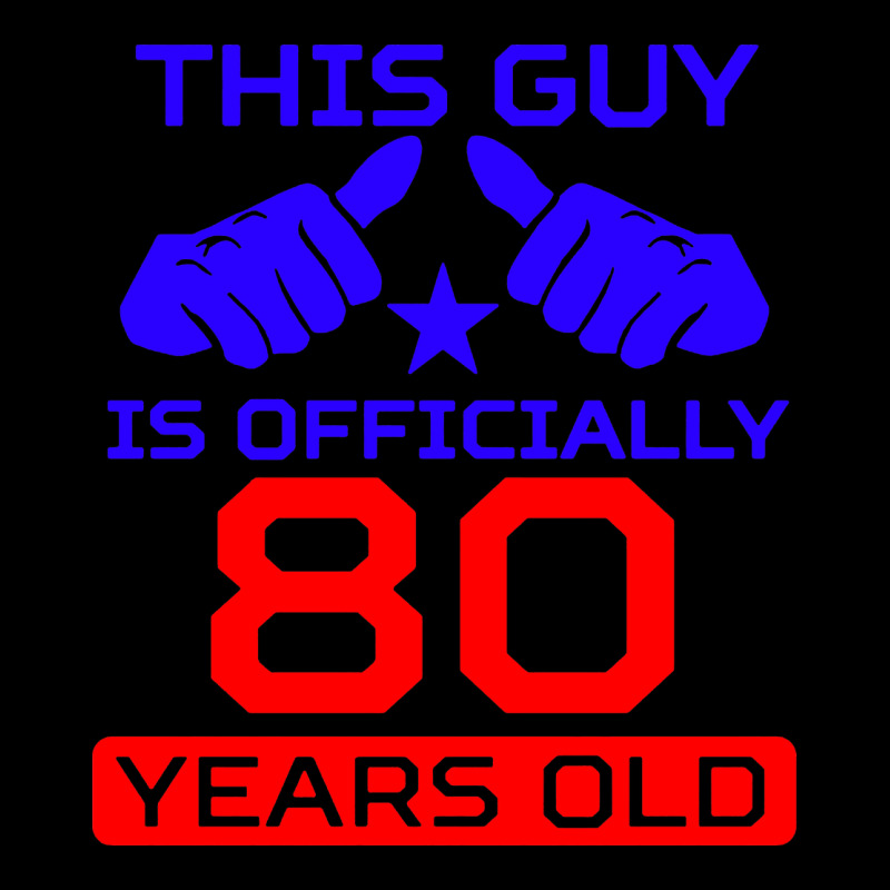 This Guy Is 80 Years Funny 80th Birthday Heavy Core Tee by artisFamous | Teevron
