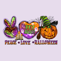 Peace Love Halloween Premium Hoodie | Teevron
