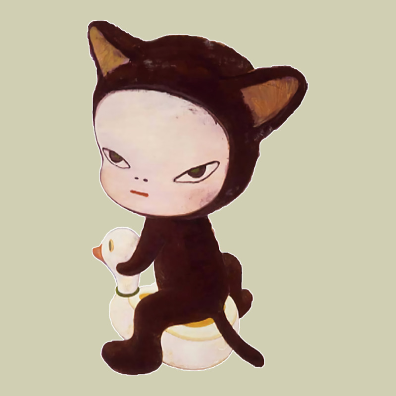 Yoshitomo Nara Cute Cat Heavy Core Tee by artisFamous | Teevron