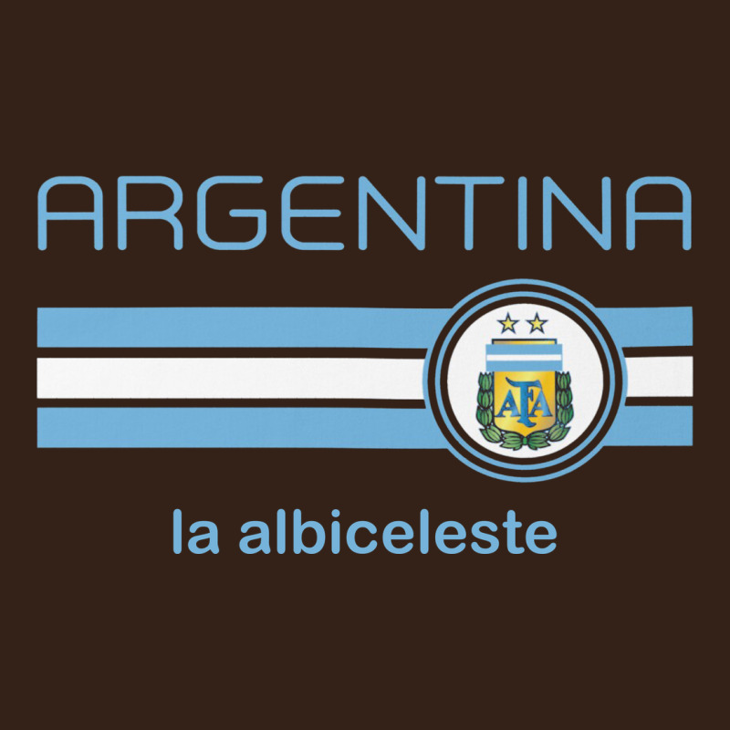 Soccer Argentina Jersey Argentinian Football La Albiceleste Heavy Core Tee by artisFamous | Teevron