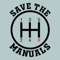 Save The Manuals (black) Heavy Core Tee | Teevron