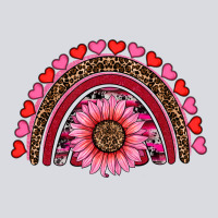 Valentine's Day Sunflower Rainbow Zipper Hoodie | Teevron